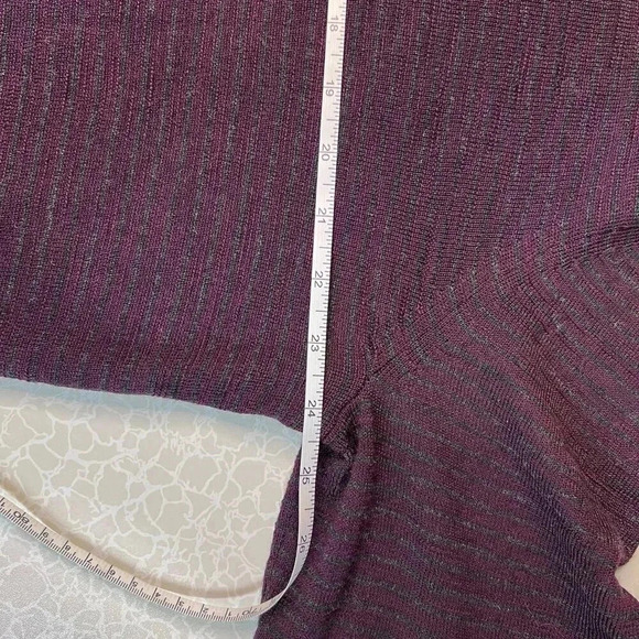 BANANA REPUBLIC Extra Fine Merino Wool Quarter Button Up Pullover Sweater sz XL - Picture 9 of 9